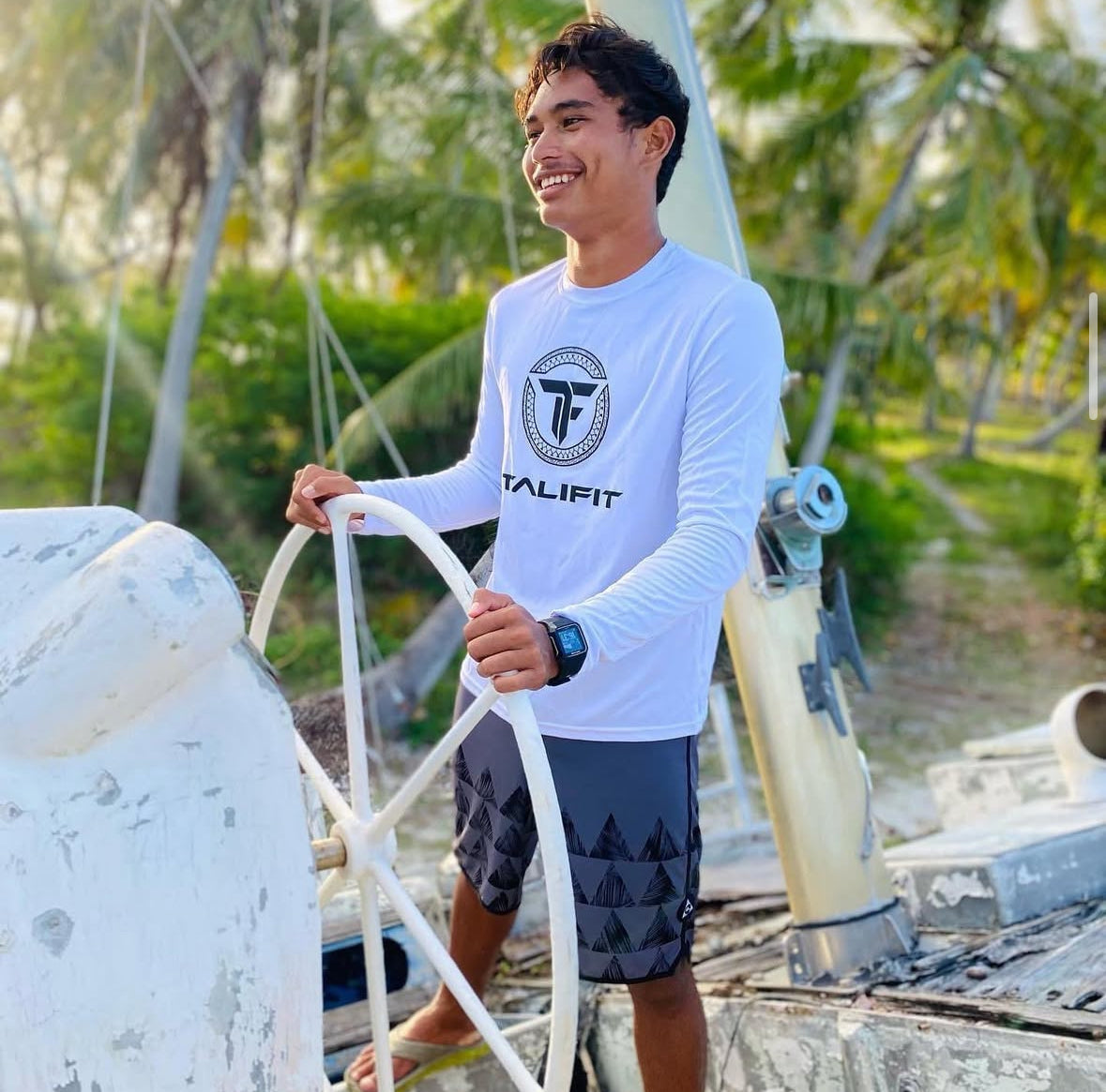 Tahitian Life Fitness-  Long Sleeve Tee